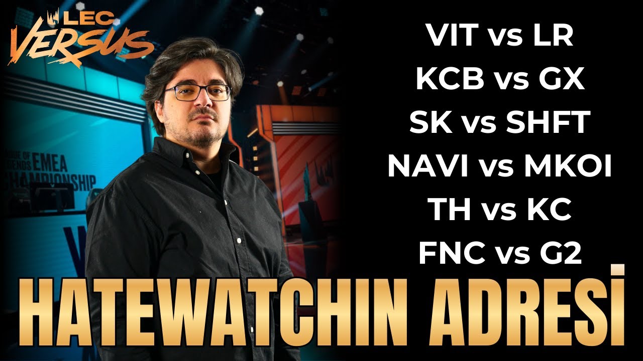 🔴LEC Versus Costream🔴#WatchLEC
