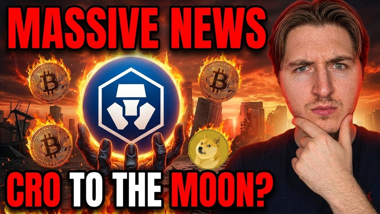 Crypto.com CRO Coin SENDING TO THE MOON? (CRO PRICE NEWS)