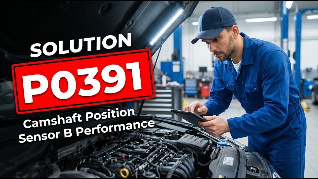 КАК ИСПРАВИТЬ ОШИБКУ P0391 OBD II - Неисправность датчика положения распредвала B