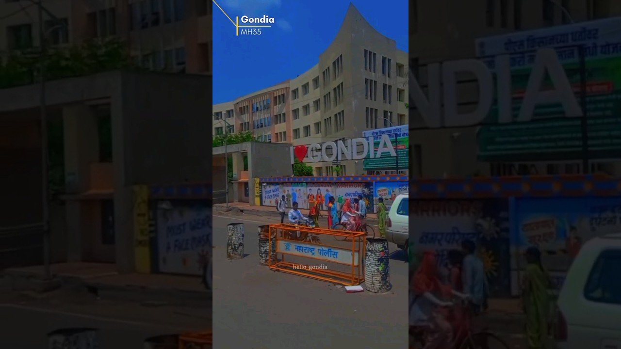 Gondia city👀❤️