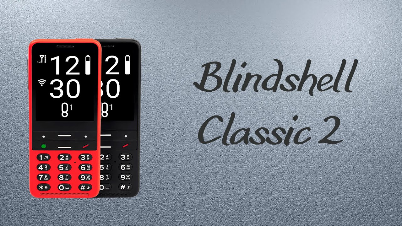 Blindshell Classic 2 – кнопочный телефон для незрячих