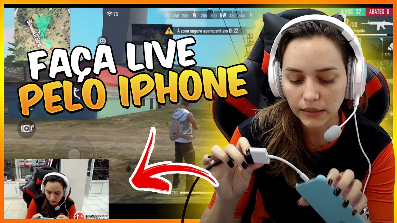 Como fazer live do IPhone 📱
