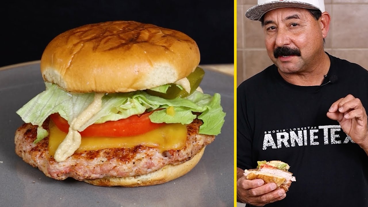 How to Grill a Perfect Turkey Burger | Ground Turkey Breast w/ Bacon