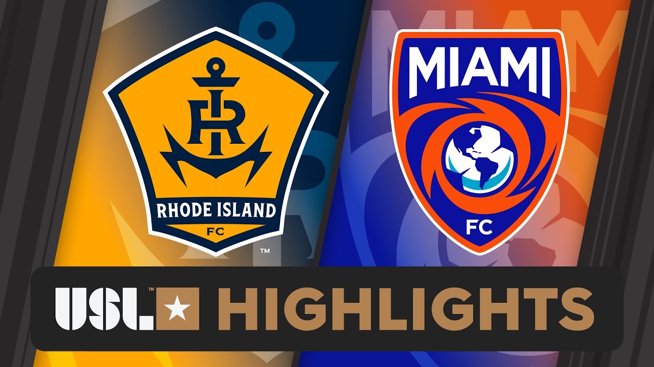 10.26.2024 | Rhode Island FC vs. Miami FC - Game Highlights