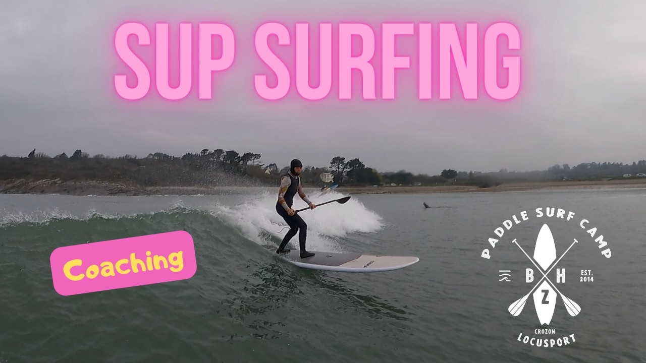🏄 SUP Surf Private Lesson – Cut Back, Foot Position & Paddle | Crozon Peninsula