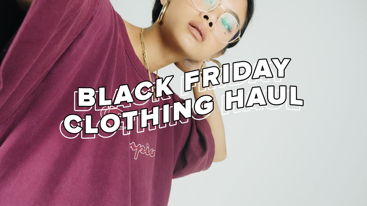 TRY-ON CLOTHING HAUL: Black Friday