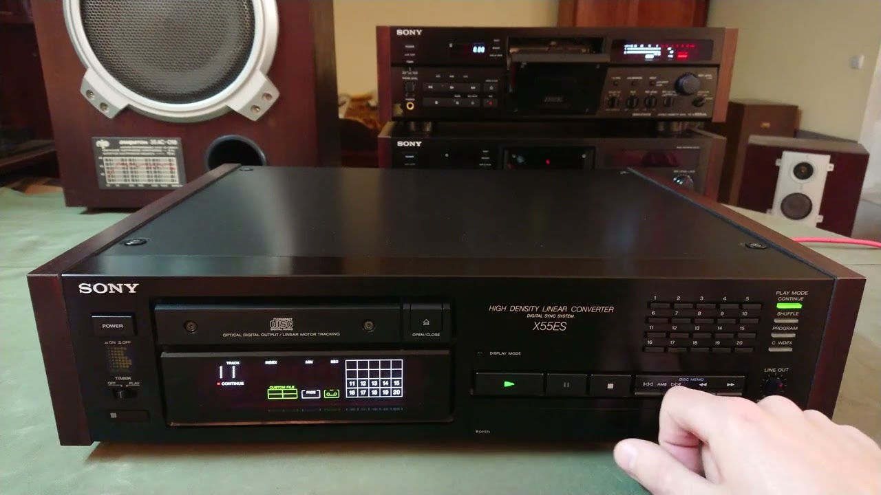 Sony CDP-X55ES проверка
