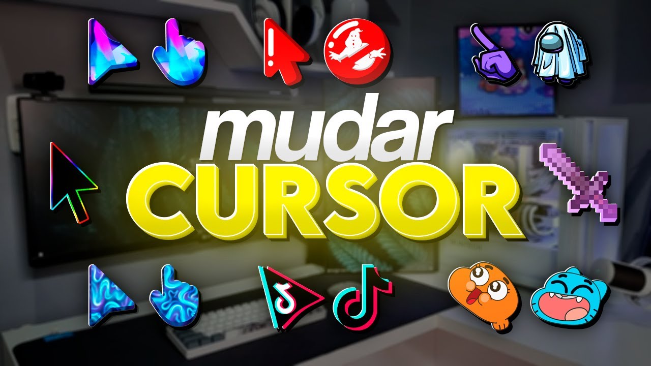 COMO PERSONALIZAR O CURSOR DO MOUSE🖱️ATUALIZADO 2025