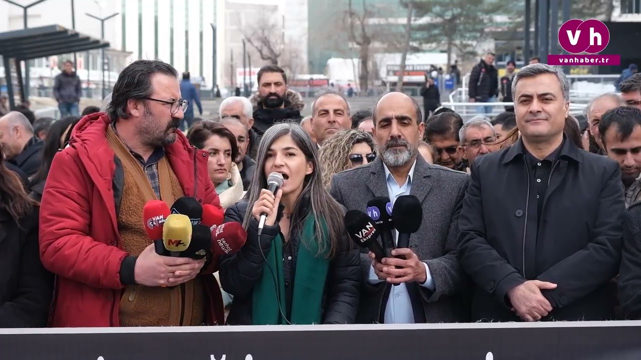 Van’da kayyım protestosu: STÖ’ler ve siyasi temsilcilerden yıl dönümünde açıklama