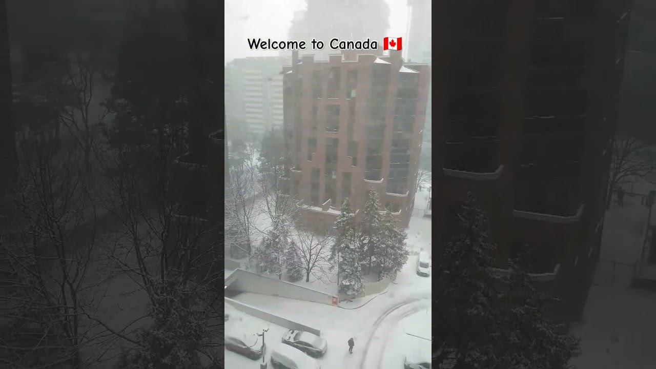 Asi es el Invierno en Canad&aacute; 🇨🇦 / Vida Canadiense