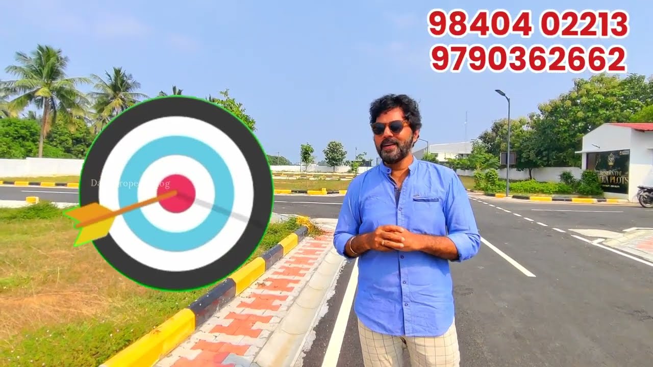 🔥🏡Plot for sale in Guduvanchery | Nellikuppam Road | #landforsale #gooduvancheri #dtcpplots #land