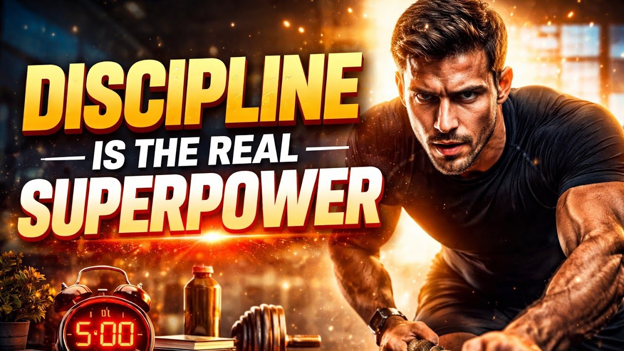 Discipline Is the Real Superpower – Change Your Life in 2026