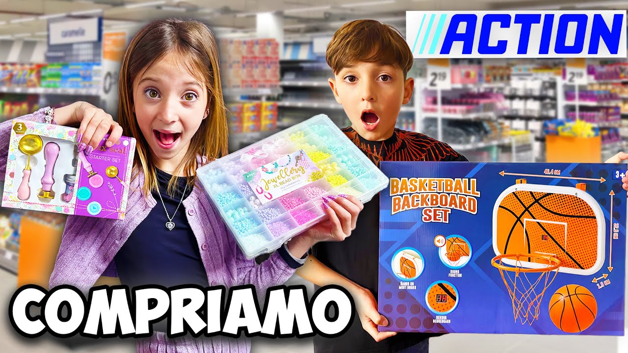VLOGVI! ANDIAMO DA ACTION PER LA PRIMA VOLTA !