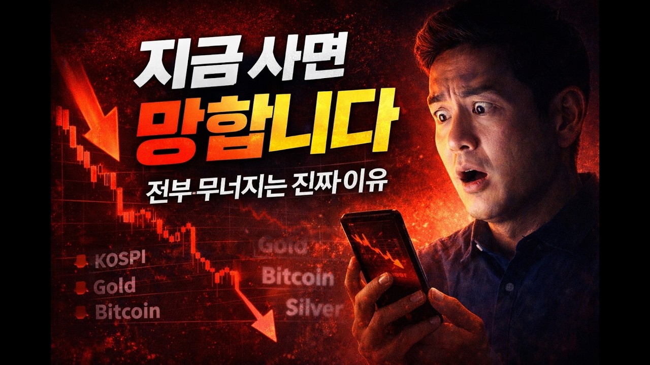코스피·금·비트코인 동반 폭락… 지금 매수하면 위험한 이유