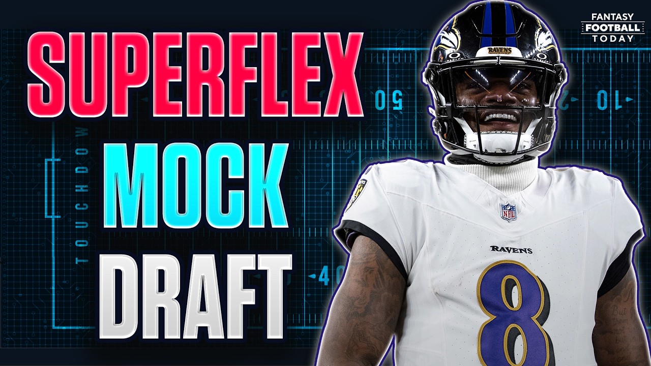 2026 PPR Superflex Fantasy Football LIVE Mock Draft | 12-Team Redraft Strategy & Picks