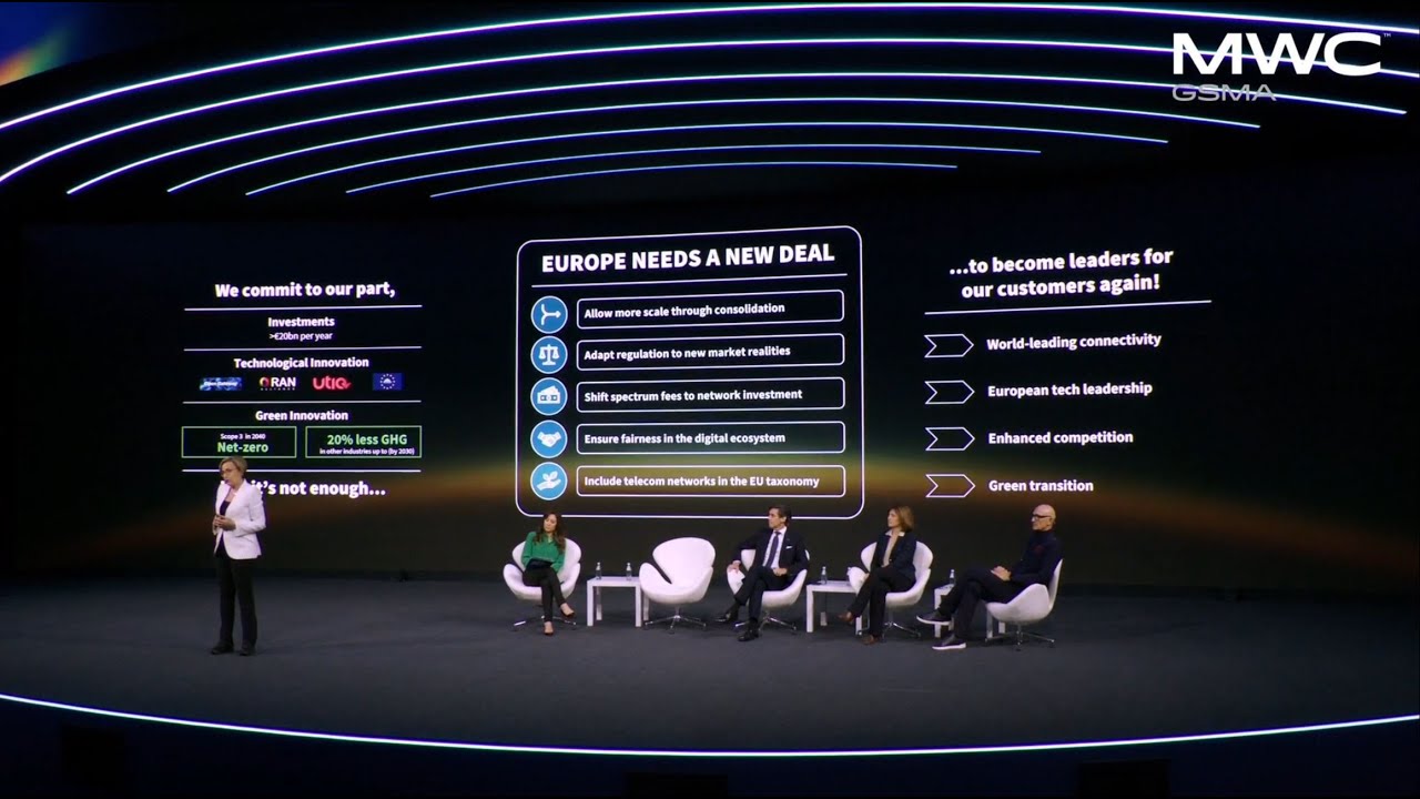 Europe's Telco CEOs: Europe needs a new deal! MWC24
