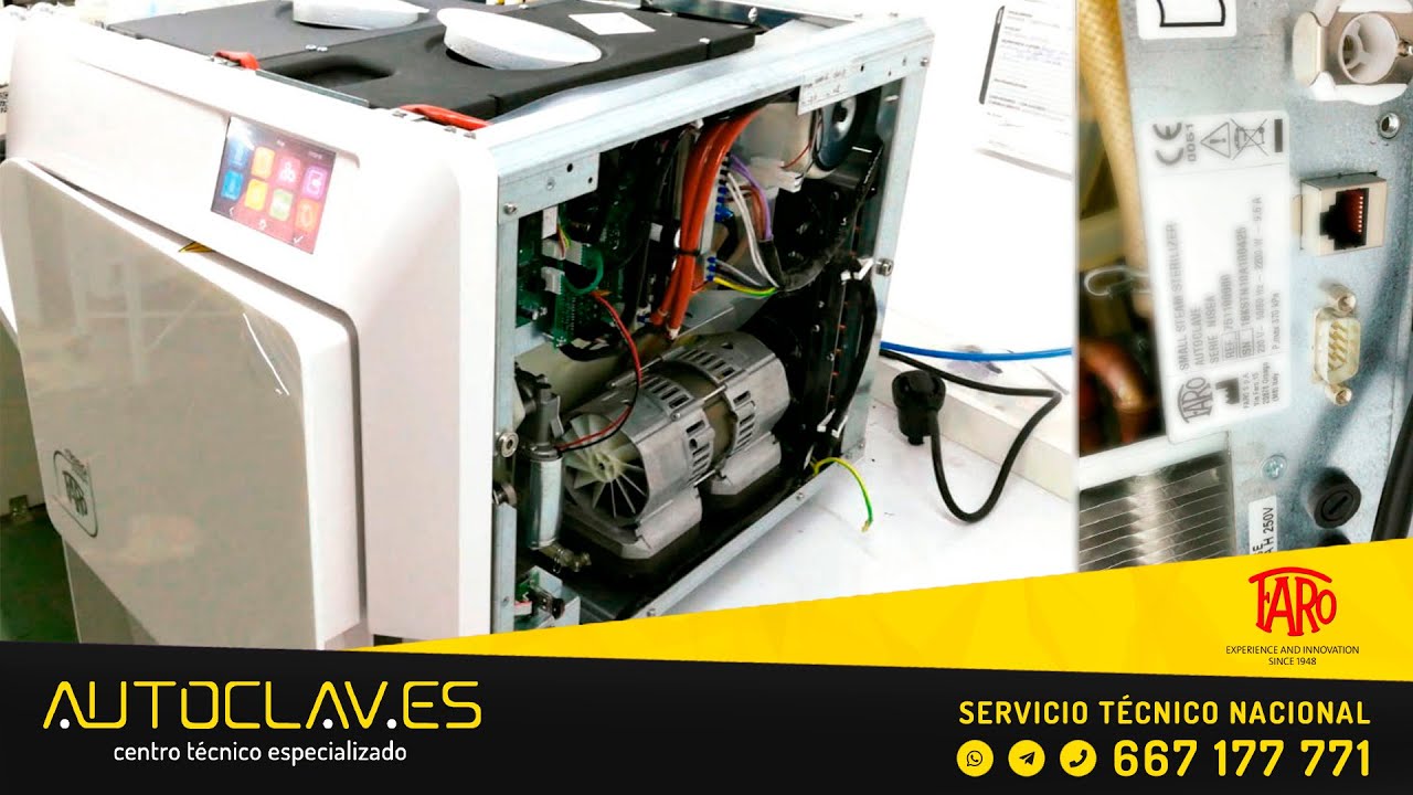Servicio Técnico Nacional Autoclaves FARO