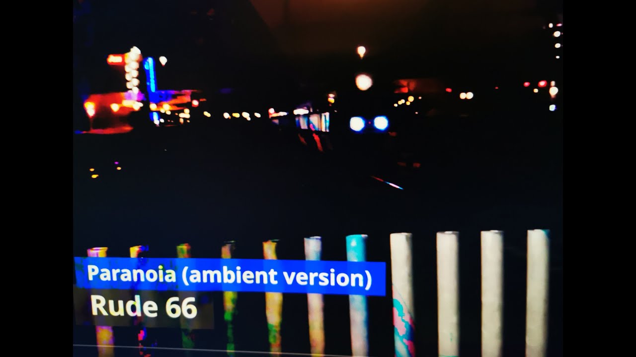 Rude 66- Paranoia (Ambient version) Official video