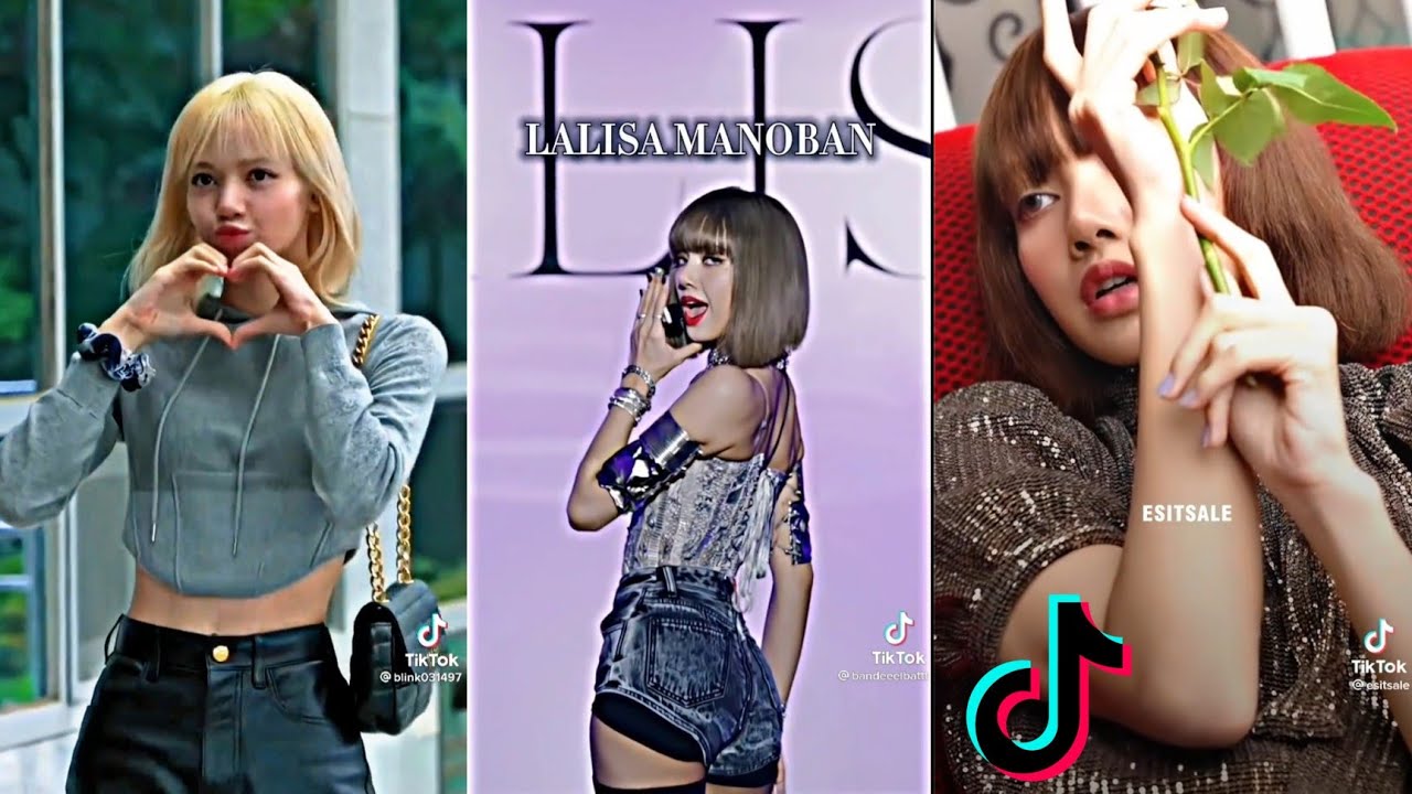 Blackpink Lisa (Lalisa Manoban) #104 Tiktok Compilation Part 4 || Tiktok Edits || Real Size