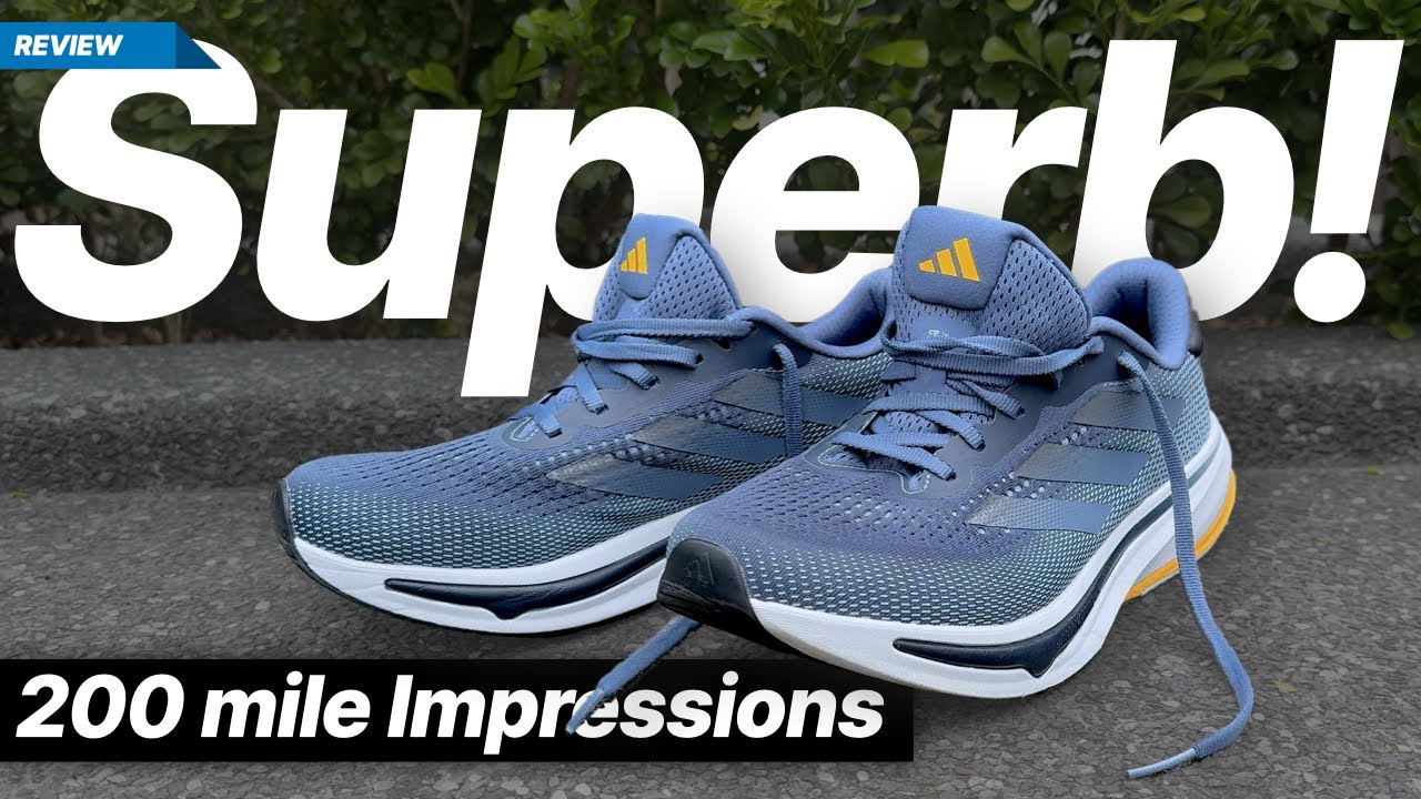 Adidas Supernova Rise after 200 miles - Superb!