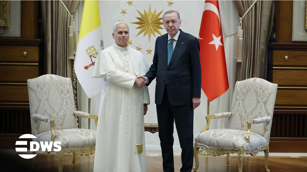 WATCH: Erdogan&rsquo;s Historic Speech on Unity & Peace After Pope Leo&rsquo;s Turkey Visit | DWS News | AC14