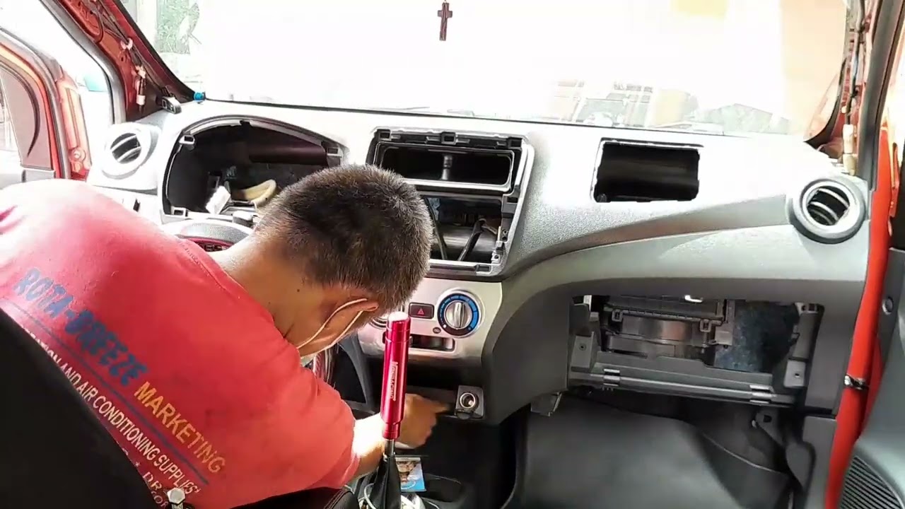 paano linisin ang aircon ng toyota wigo