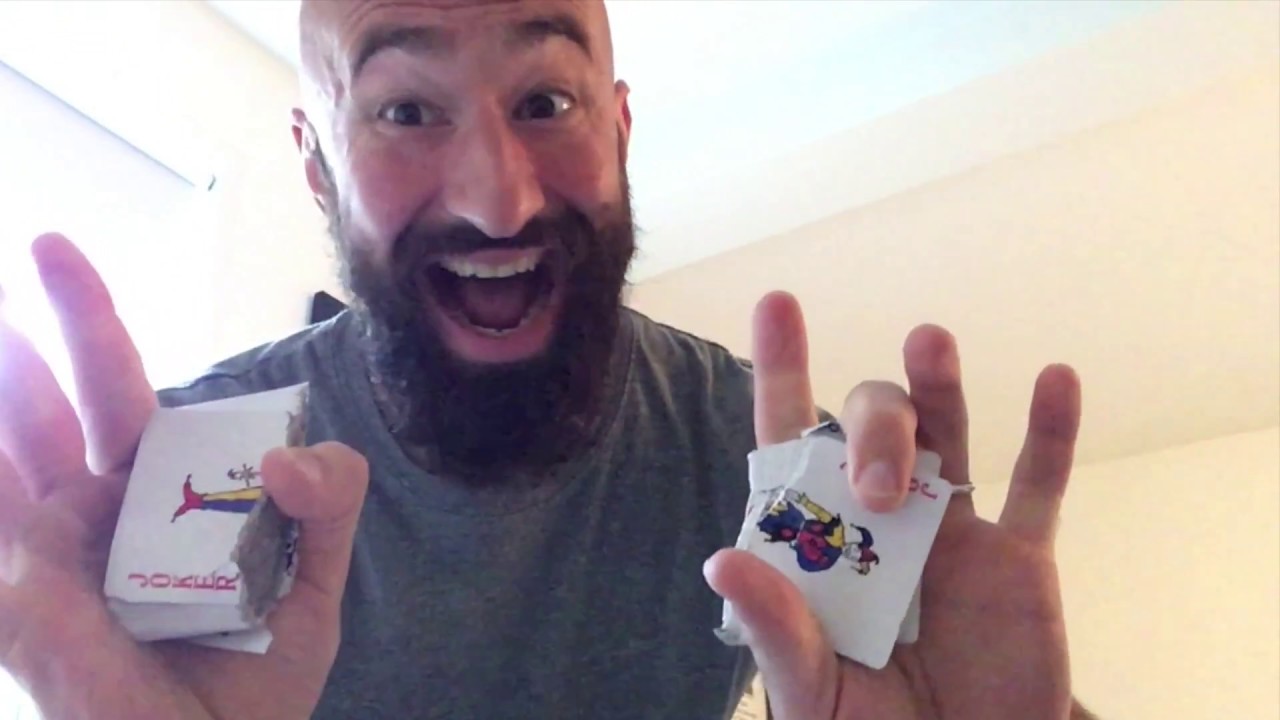 Tearing A Deck of Cards in Half