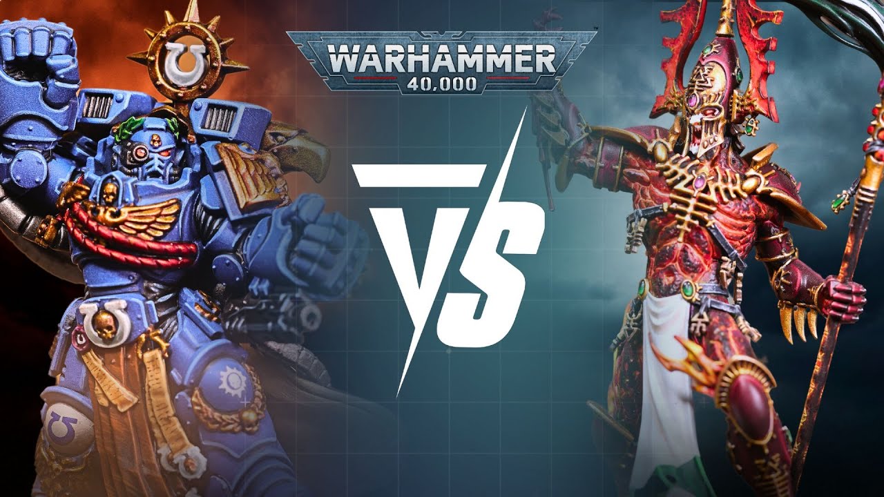 Warhammer 40k 10th Edition Live 2000pts Battle Report: [NEW] Space Marines Vs Aeldari