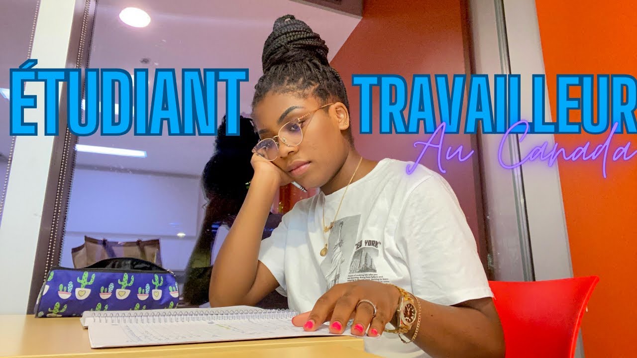 UNE JOURNÉE DANS MA VIE ENCHAINANT TRAVAIL ET ETUDE AU CANADA || CANDLE SISTERS