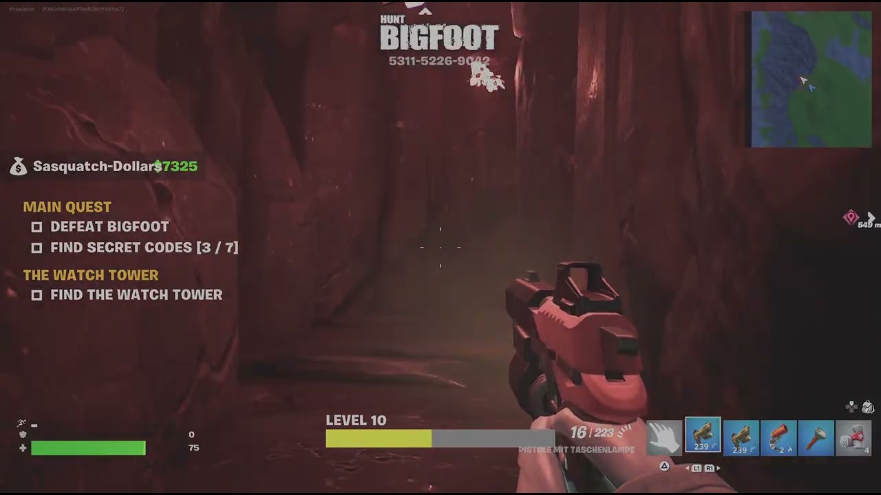 Hunt The Bigfoot – Part 2 🦶🔫 | Noch mehr Monsterjagd & Action | Fortnite Survival & Shooting