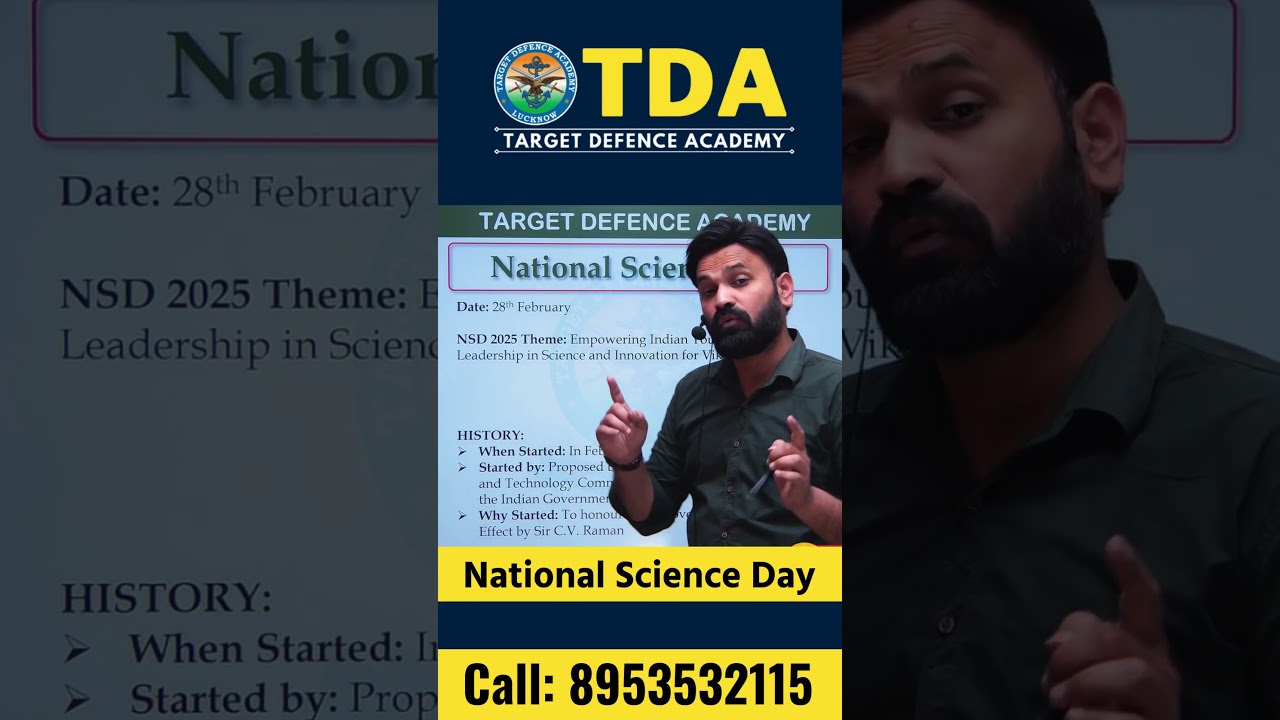 National Science Day Theme 2025 | National Science Day 2025 | CV Raman