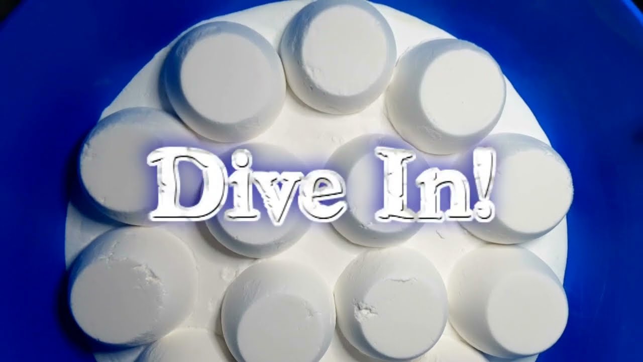 ASMR | Pure White Baking Soda Crush | Dive In!