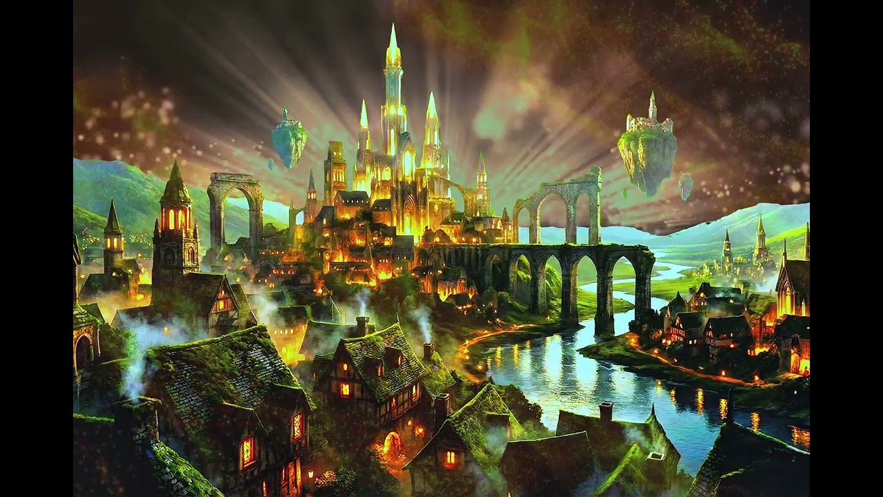 369 Based 432Hz Abundance & Healing  Music ✨  MAGIC CASTLE Scenery - Peace & Clarity Instrumental
