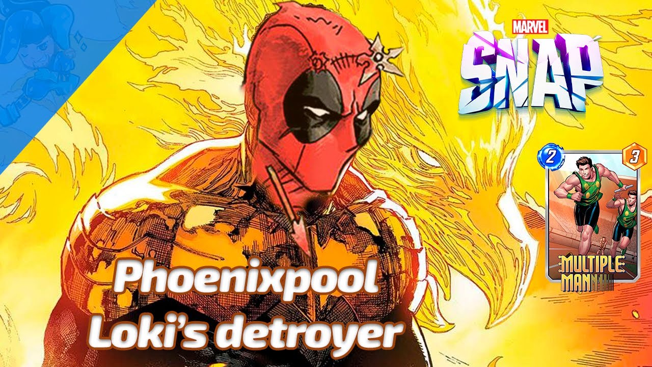 Phoenix Force Deadpool is a SLICK mashup Loki can't steal - Marvel SNAP Gameplay & Deck Highlight