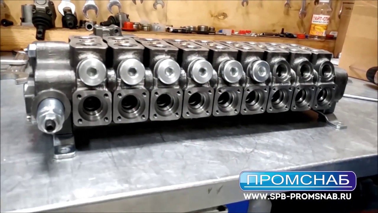 Как собрать распределитель? Сборка гидрораспределителя Walvoil SD6