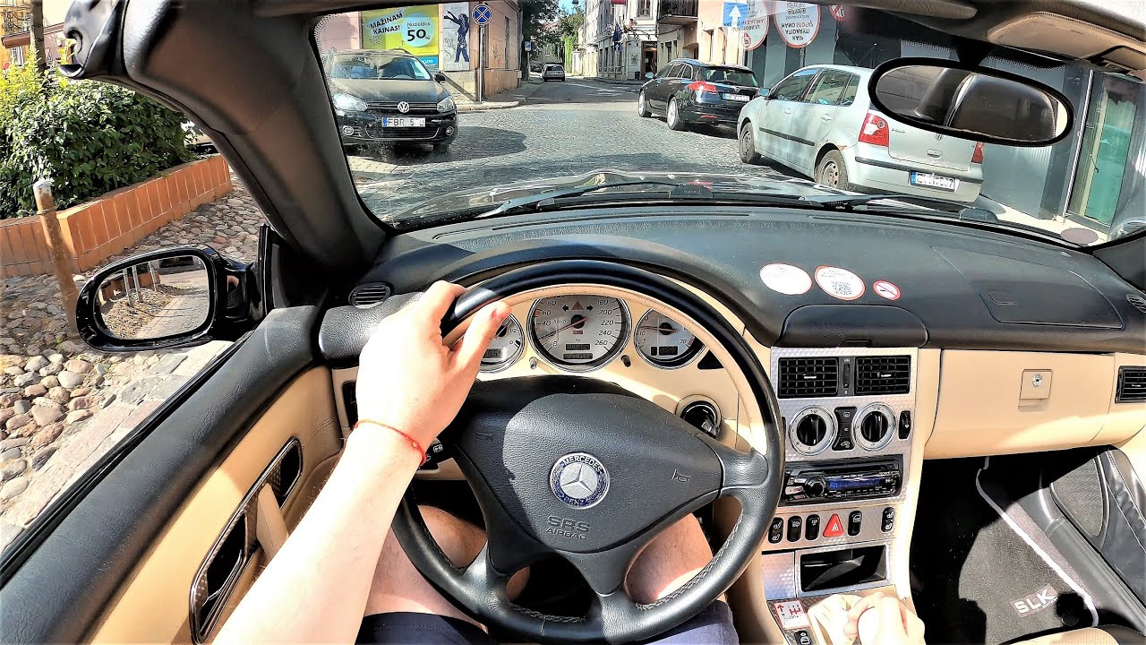 1998 Mercedes-Benz SLK200 2.0l 136HP - POV Test Drive