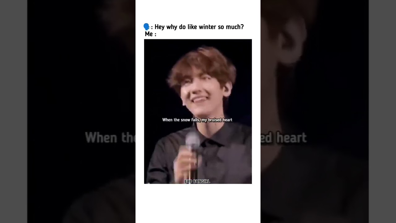 I hope this song trends continue this year too 🫶Exo - First snow. #exo #firstsnow#firstsnowchallenge