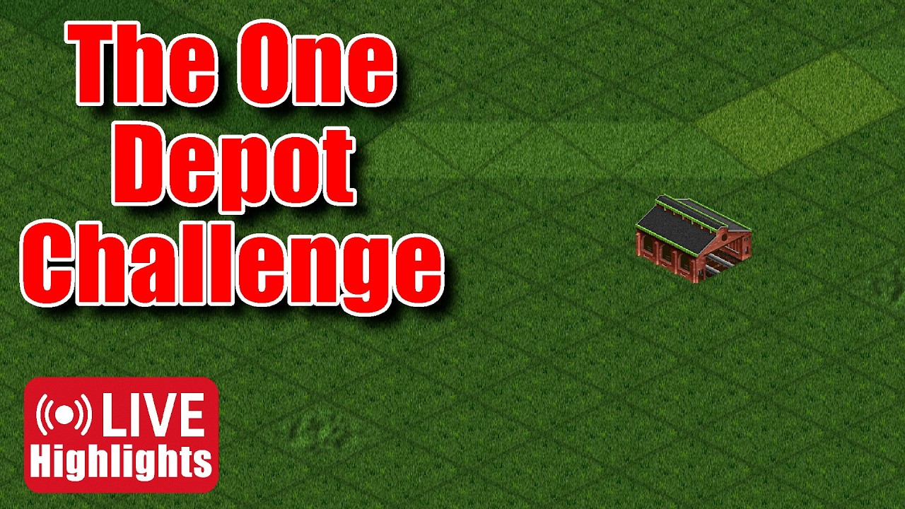 The One Depot Challenge - OpenTTD Viewers Game #24 Highlights