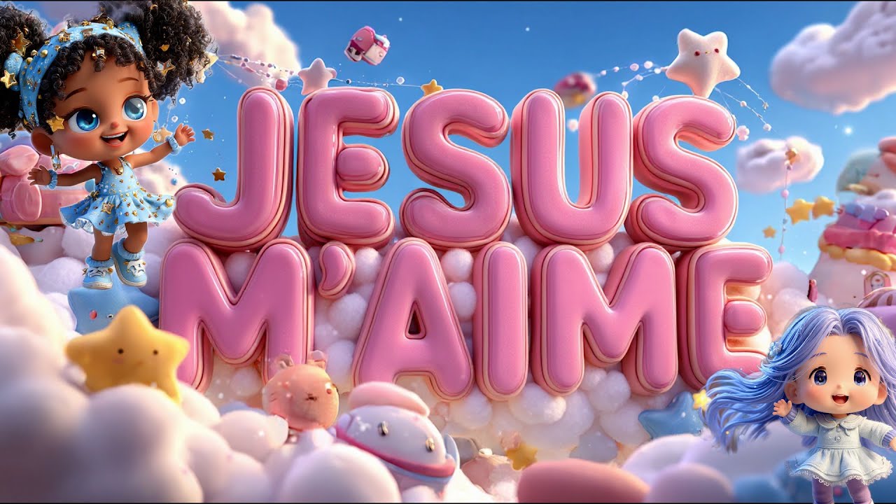 L'amour de J&eacute;sus ❤️ Chanson chr&eacute;tienne pour les petits avec gestes
