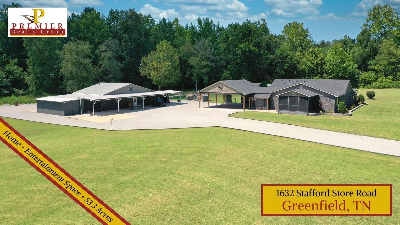 (𝐒𝐎𝐋𝐃) Premier Realty Group Feature Listing: 1632 Stafford Store Rd • Greenfield, TN