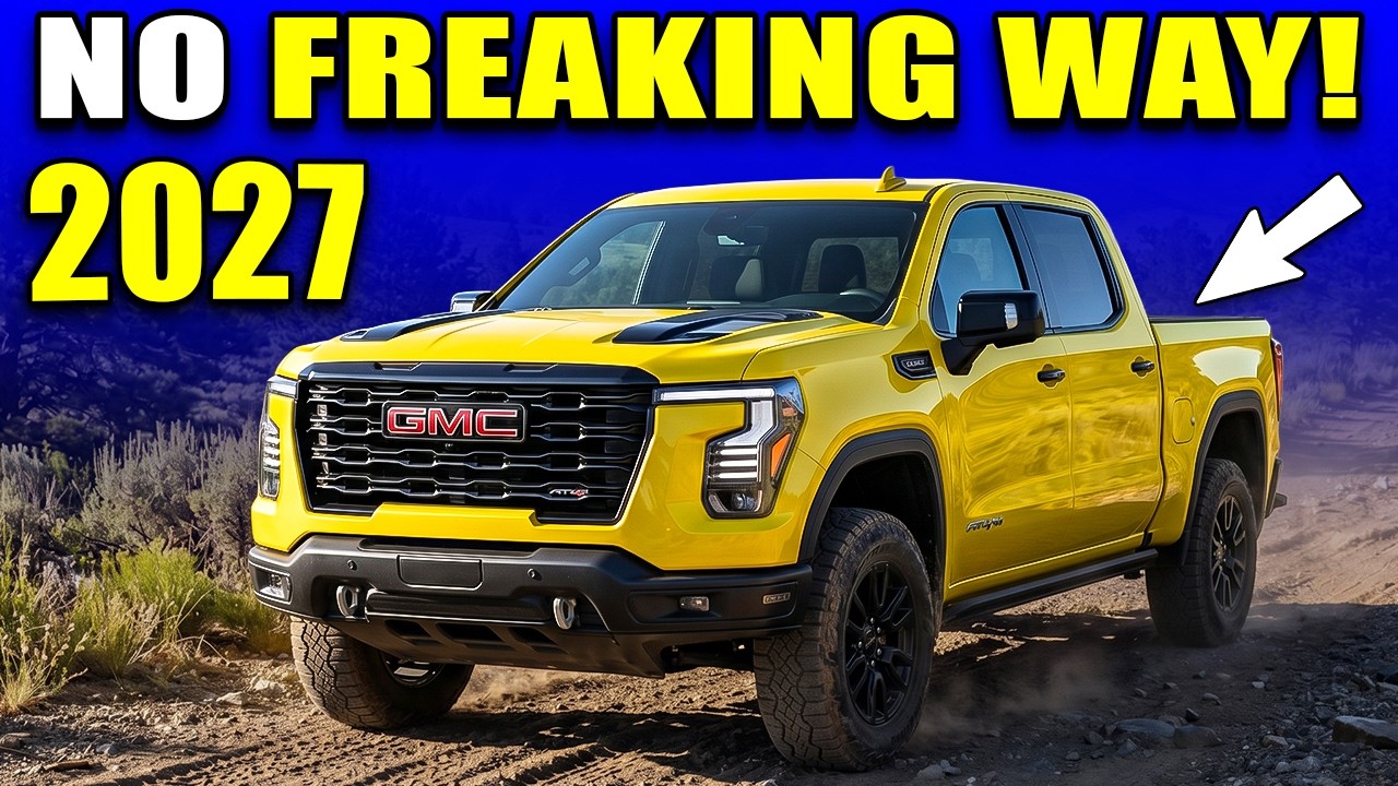 Все 7 СПОРНЫХ изменений в GMC Sierra 1500 2027 года: подробный разбор!