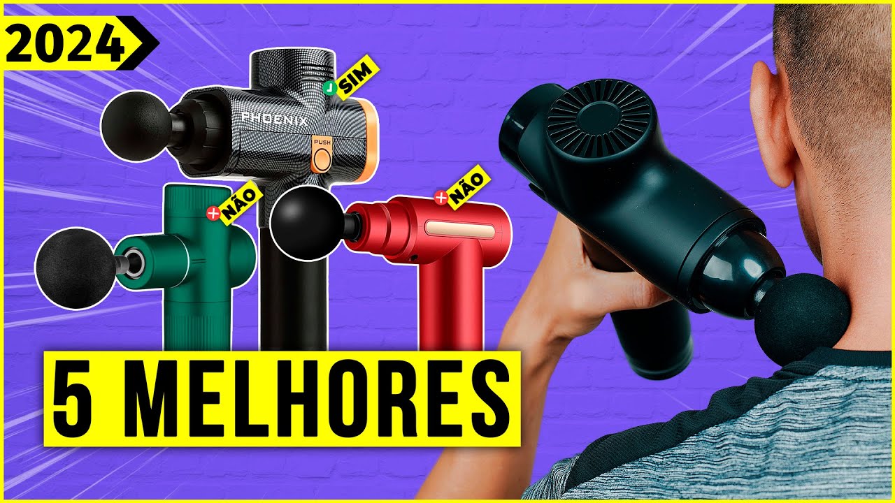 As 5 Melhores Pistola Massageadora De 2024!