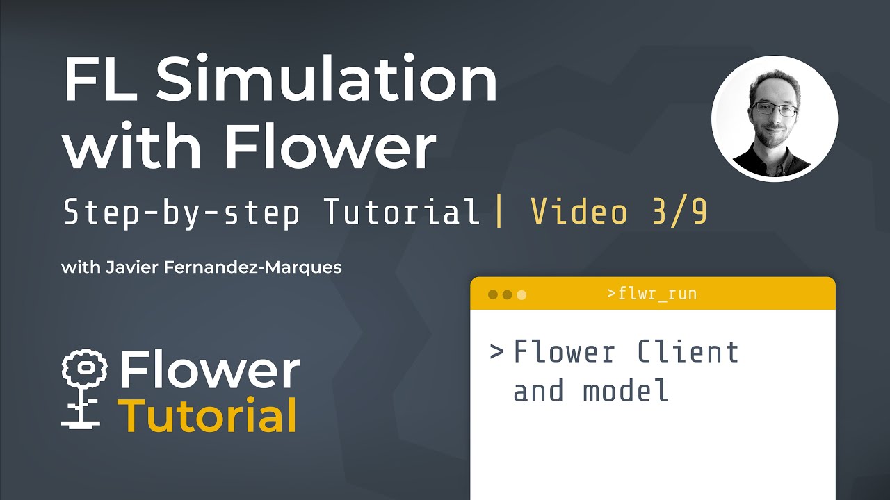 2023 Tutorial: FL Simulation with Flower | 3/9 - Flower Client and model