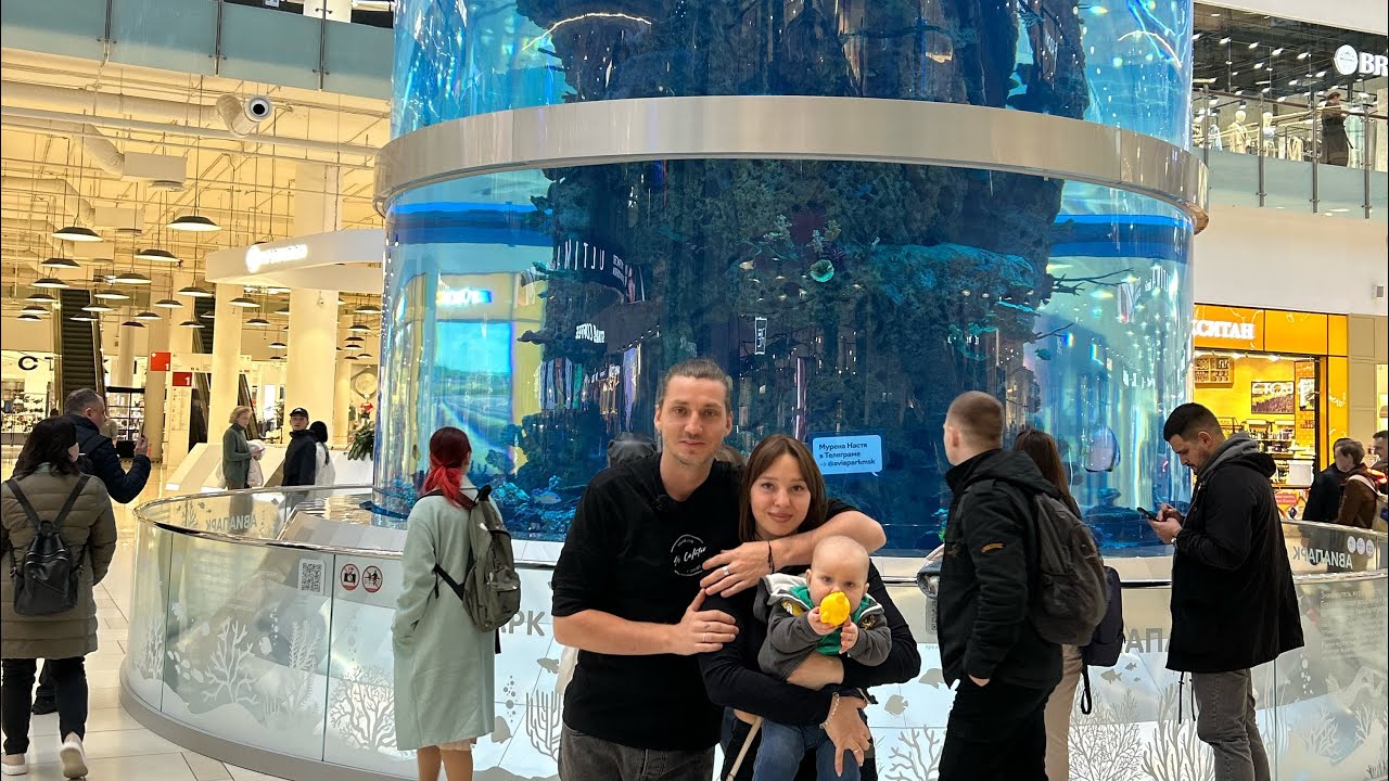 Cel mai mare din Moscova Am vizitat cel mai mare Mall din Europa și cel mai mare acvariu din lume