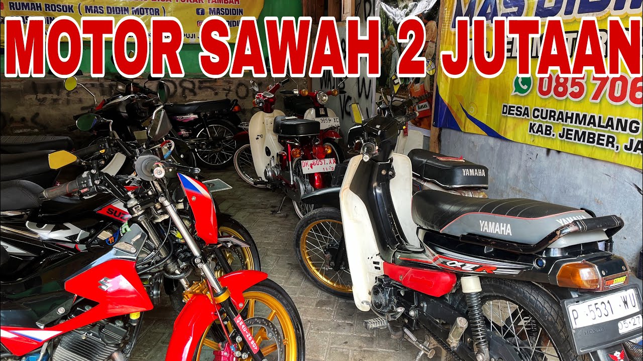 ❌❌LAKU SEMUA❌❌DANA PELAJAR WAJIB NONTON.‼️DIJUAL SEMUA MOTOR TUA 2 TAK LEGENDARIS..‼️⁉️