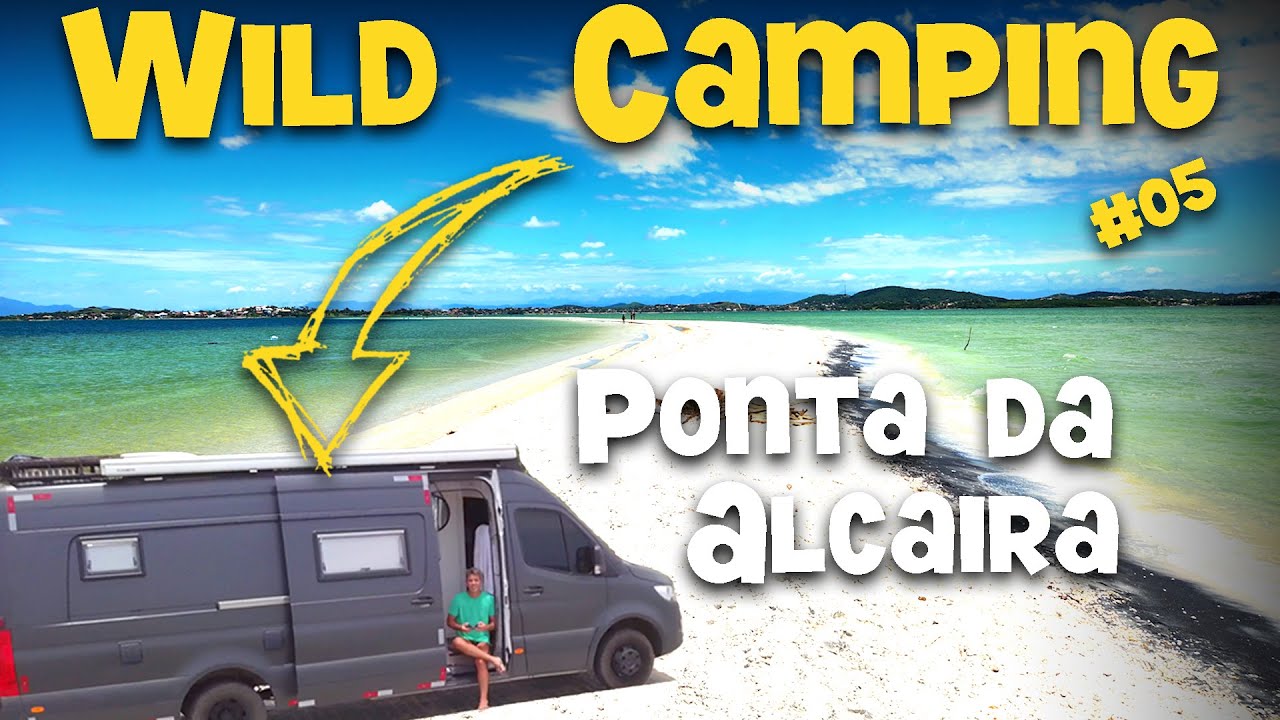 ONDE FAZER WILD CAMPING em Arraial do Cabo de Motorhome | Ponta da Alcaira VanLife | VanTrip VL05