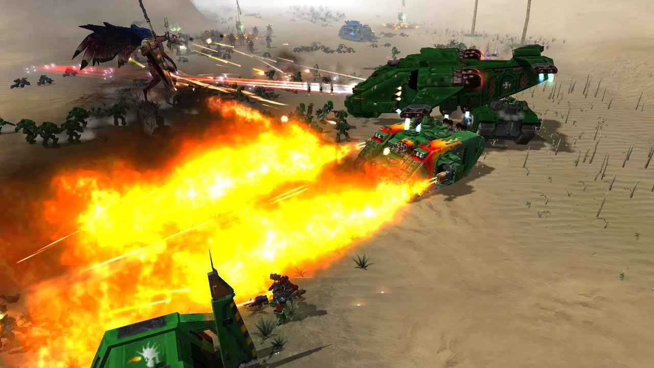 Unification Mod 2021: Survival: Legion of the Damned & Salamanders vs Thousand Sons - DOW: Soulstorm