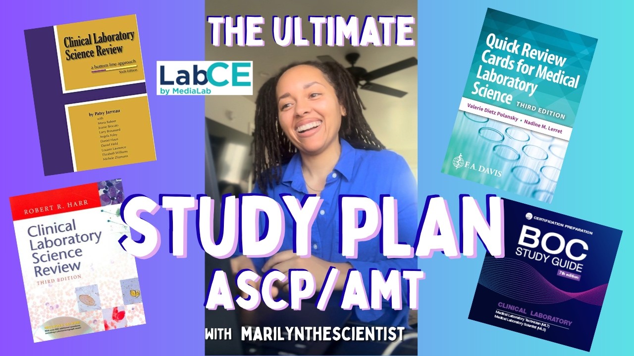 Лучший план обучения ASCP для студентов MLS/MLT 🔬🧪📚