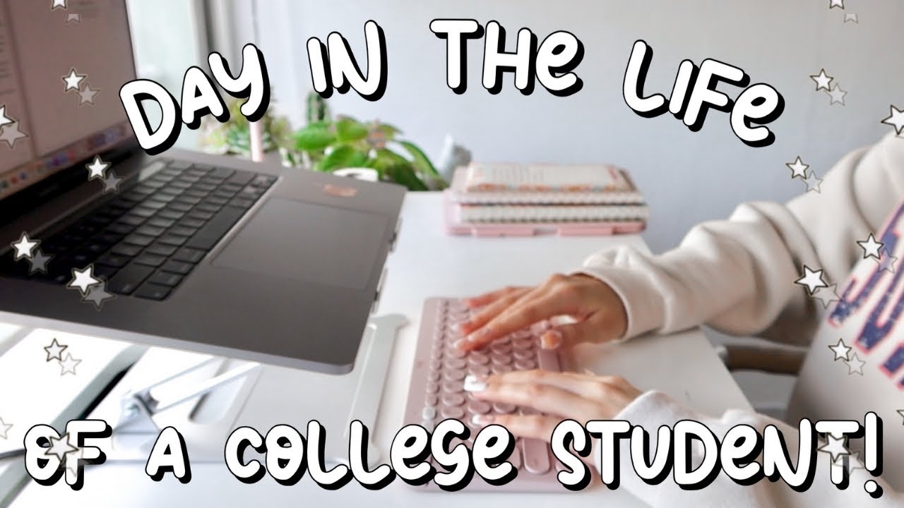 *realistic* day in the life of a college student at home! | online student