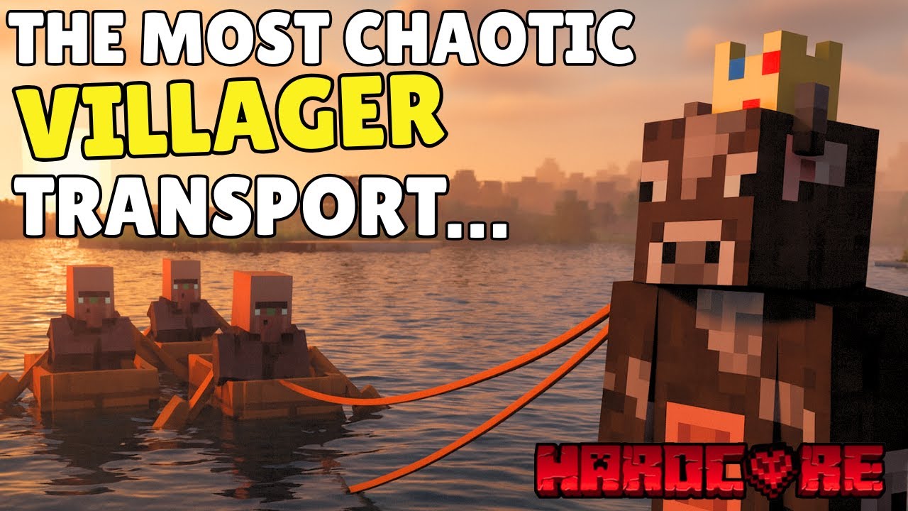 The Most CHAOTIC Hardcore Villager Transport Ever… | Episode 5